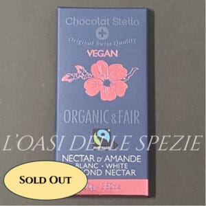 Cioccolato bianco Vegan con nettare di mandorla bio & fair 80g