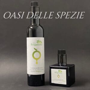 Condimento biologico a base di Olio extravergine di oliva e Bergamotto