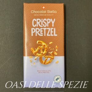 Cioccolato al latte con pezzetti di bretzel 80g