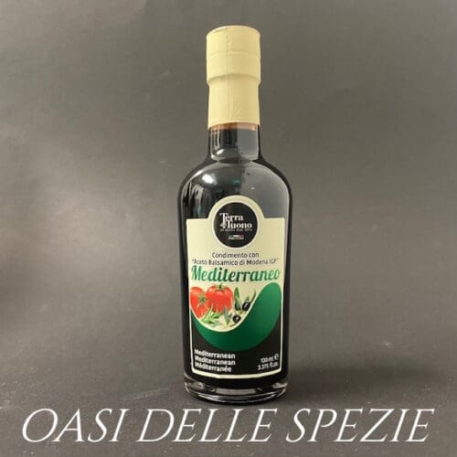 Condimento Mediterraneo con “Aceto Balsamico di Modena IGP” 100 ml