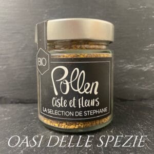 Polline secco bio di Ciste e fiori selvatici