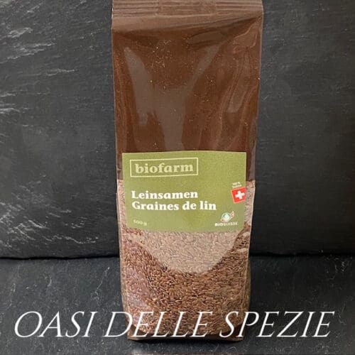 Semi di lino marrone bio Suisse 500g